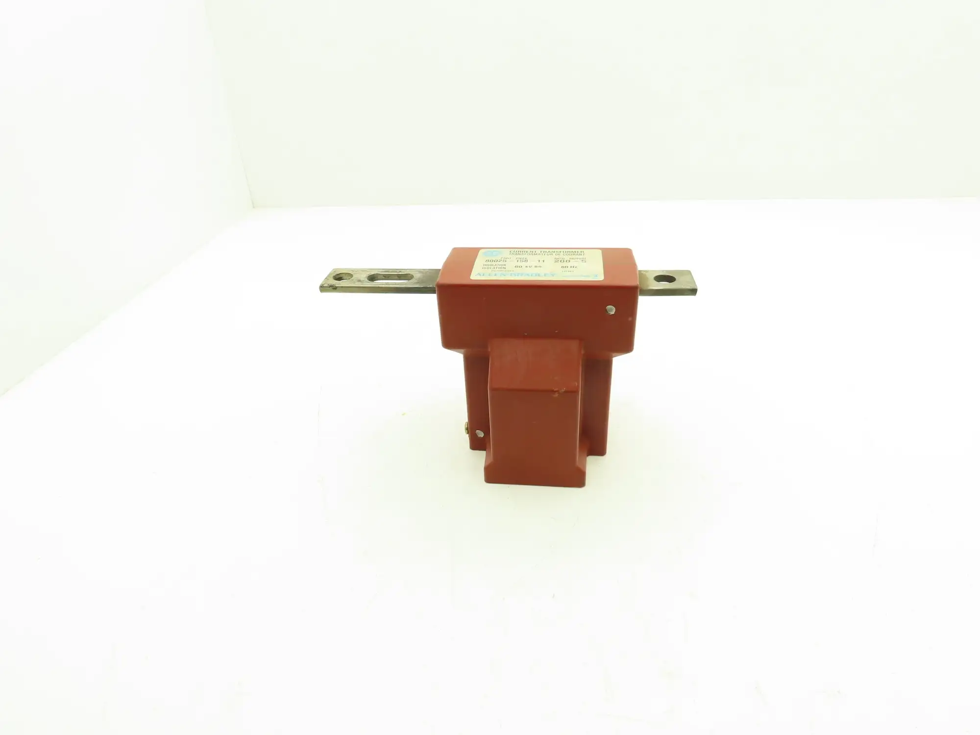 Allen Bradley 80025-158-11 Current Transformer Ratio 200-5 60 KV 60 Hz