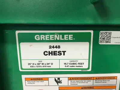 Used GREENLEE 2448 Cabinets Ohio US | HGR 24 #1279214