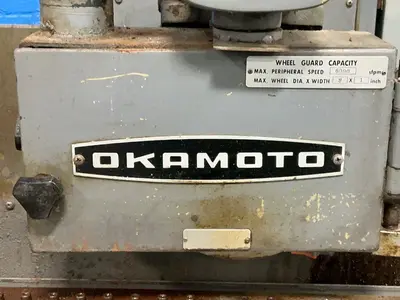 Used 1982 OKAMOTO MODEL820N Reciprocating Surface Grinders Ohio US | HGR 24 #1545400