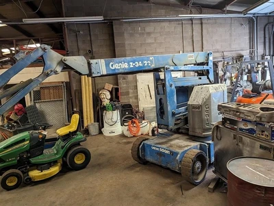 USED GENIE BOOM LIFT Z-34/22N