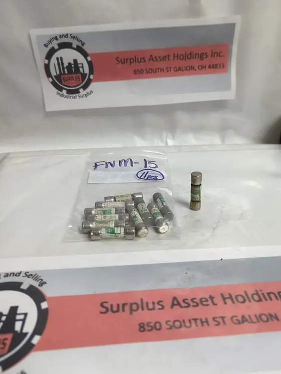 Used COOPER BUSSMANN FNM-15 Miscellaneous Equipment (Electrical & Power) | Surplus Asset Holdings #1200850