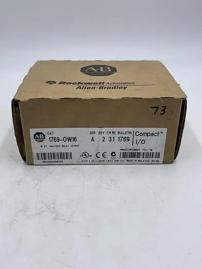 New | in-Stock ALLEN-BRADLEY ALLEN-BRADLEY 1769-OW16 SER A REV 2 PLC Input & Output | ND Industrial Surplus #1214631