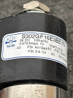 Used GC Valves S302GF16E3BE1N Solenoid Valves California US | Davliegogo LLC #1705749