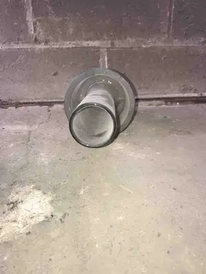 100mm Dia QVF Short Dip Pipe Adaptors; DP 4/2