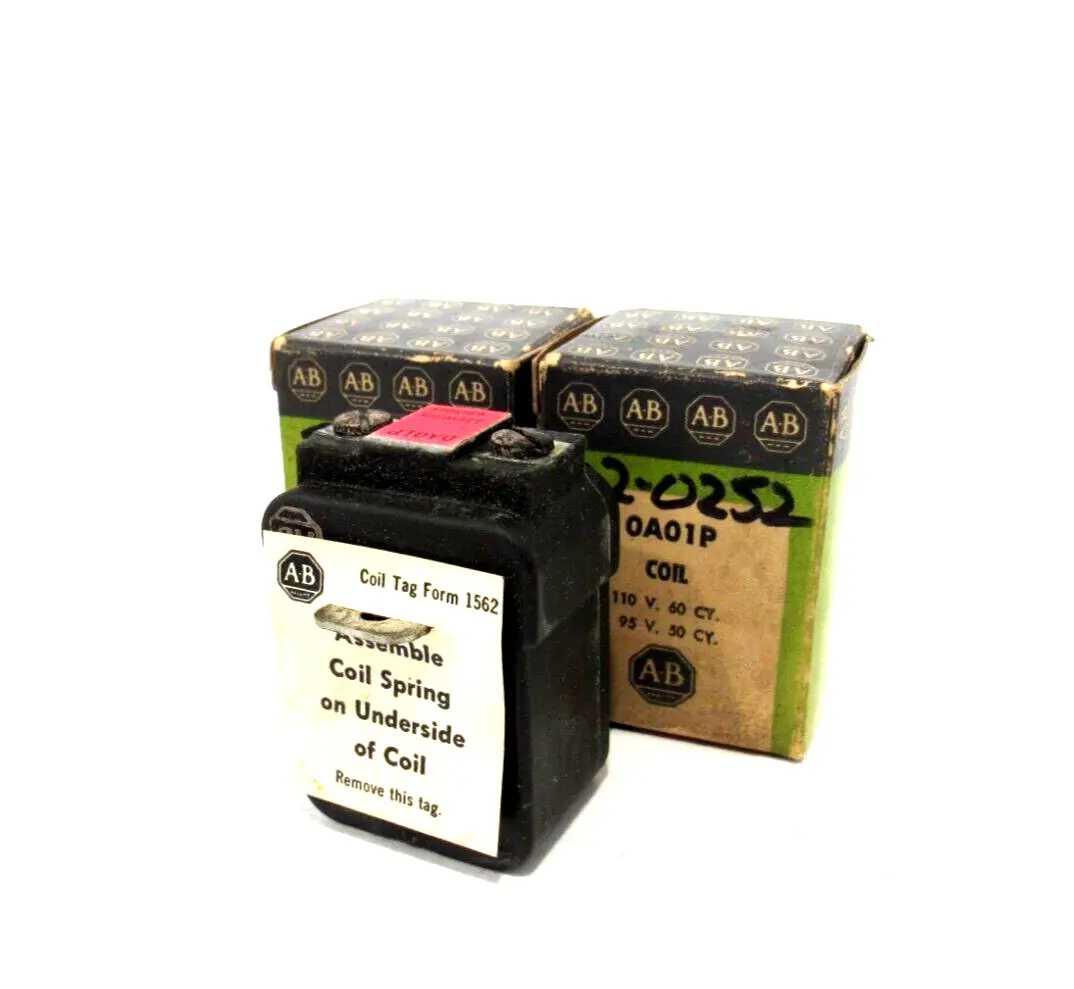 LOT OF 2 NEW ALLEN BRADLEY 0A01P COILS