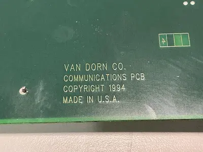 USED VAN DORN 330081 REV-A