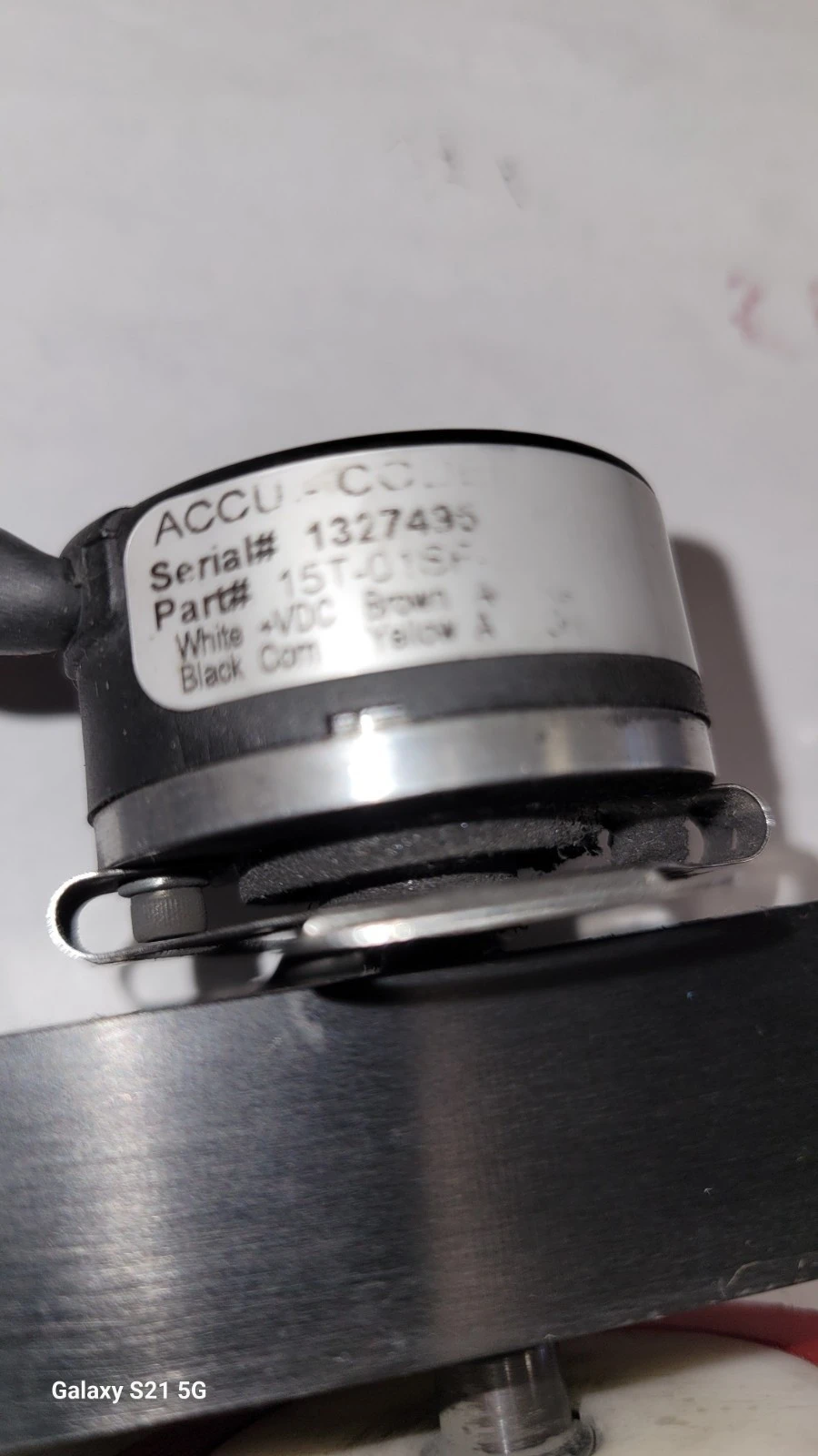 USED ACCU CODER Encoder 15T-02F
