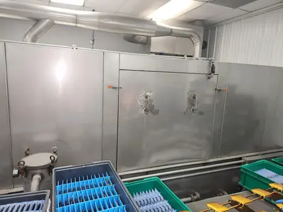 USED 2013 SYSTEM TECHNOLOGIES 2-STAGE INLINE PARTS WASHER