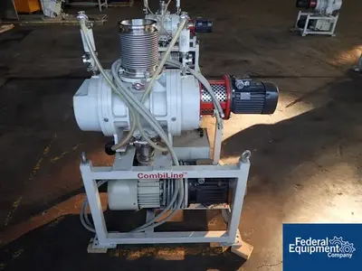 USED Pfeiffer Vacuum Pfeiffer Vacuum Pump Skid with Booster, 123 CFM
