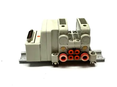 VV5QC11-02N3FD0-DS | SMC  Base Mount Plug-In Manifold - Used