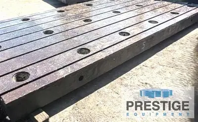 78.74" x 167.32" x 10.82" T-Slotted Cast Iron Floor Plates