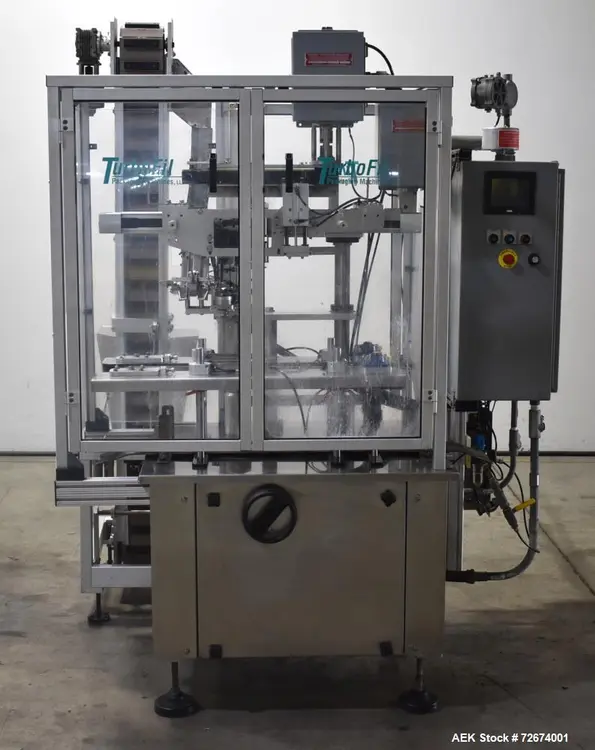 Used TURBOFIL HYP-25X HYBRID Cappers Chuck - Single Head Illinois US | Aaron Equipment #86983