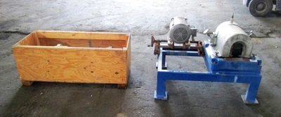 De Laval NX 207-31S decanter centrifuge, 316SS.