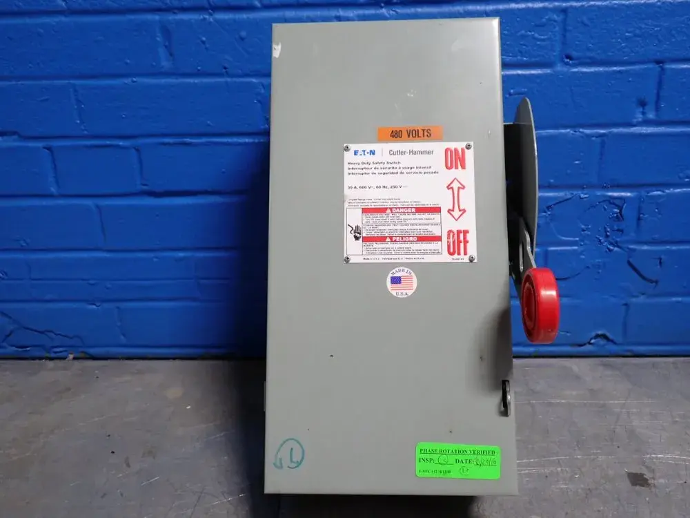 Eaton 30 A Heavy Duty Switch