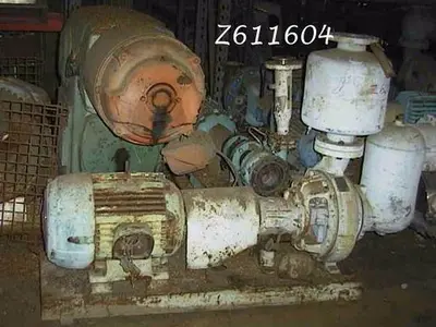 Pump, Centrif., 40 HP, S/st, Durion, 6" X 4", #Z611604