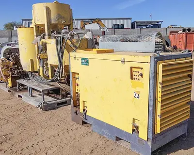 Used 2009 ATLAS COPCO UNIGROUT FLEX D GROUT PUMP Concrete Pumps Pennsylvania US | East West Machinery & Drilling #1417931