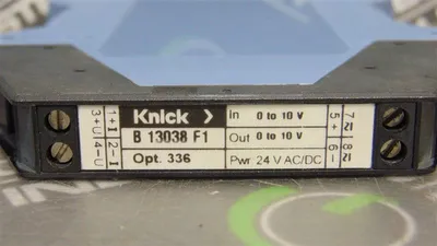 Knick B 13038 F1 VariTrans DC Isolation Amplifier Module Used