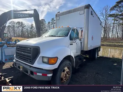 Used 2000 FORD F650 BOX TRUCK Box trucks New Jersey US | Proxy Equipment #1384905