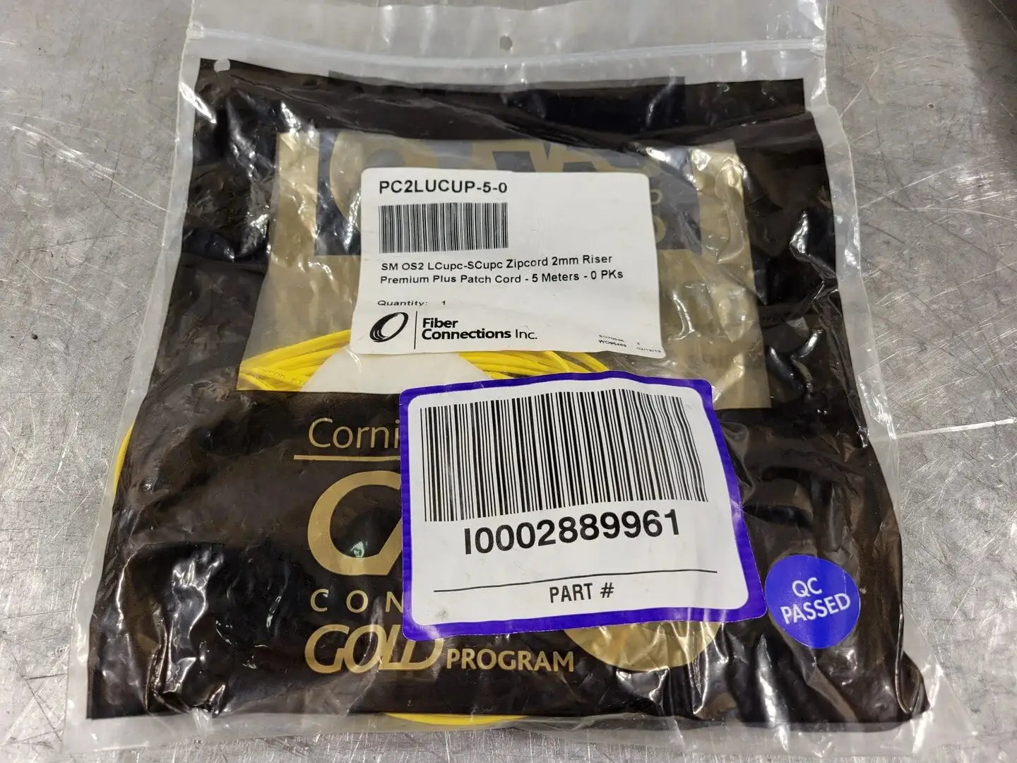 NEW CORNING PC2LUCUP-5-0