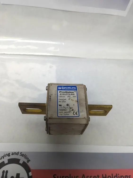 Used FERRAZ SHAWMUT A130UD73LI500 Miscellaneous Equipment (Electrical & Power) Ohio US | Surplus Asset Holdings #1238530