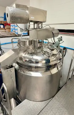 1,000L S.K. Pharma Contra-Rotational JKTD Reactor – S/S