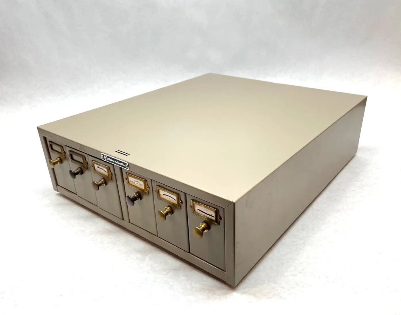 Used FISHER SCIENTIFIC 6-DRAWER MICROSCOPE SLIDE CABINET Microscope Accessories | Maverick Industrial Sales #1107346