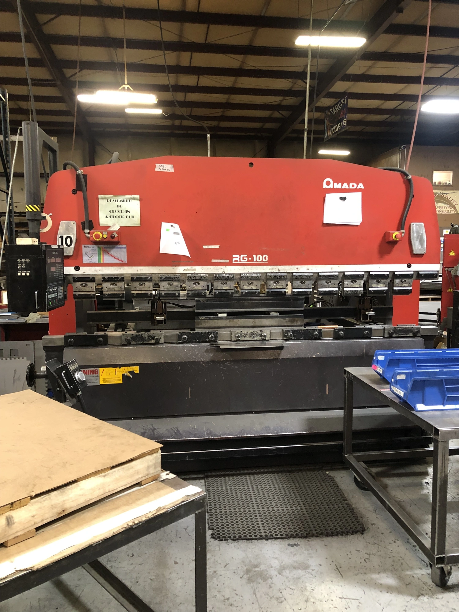 USED 1997 AMADA RG 100 EX