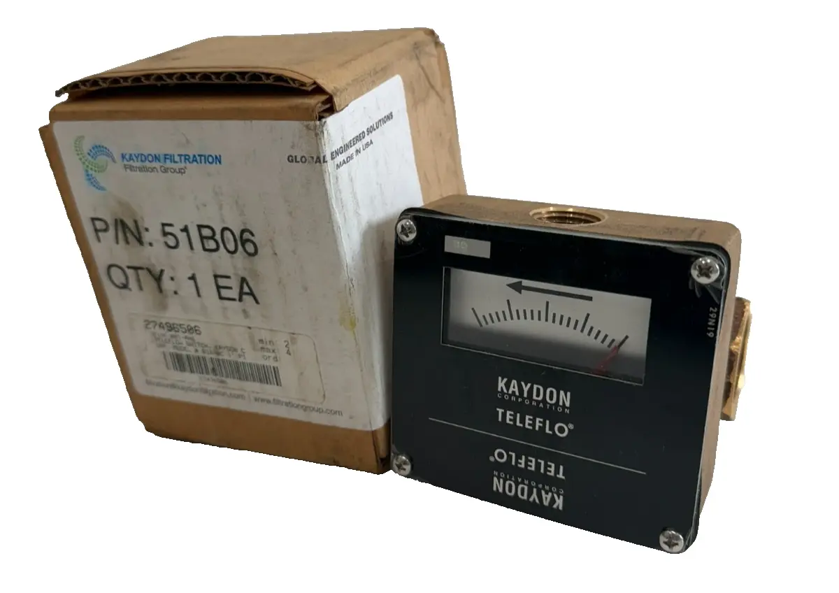 NEW KAYDON TELEFLO 816BC FLOW SWITCH DIAL INDICATOR 51B06