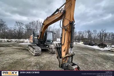 Used 2019 CASE CX160D Crawler Excavators Pennsylvania US | Proxy Equipment #1382960