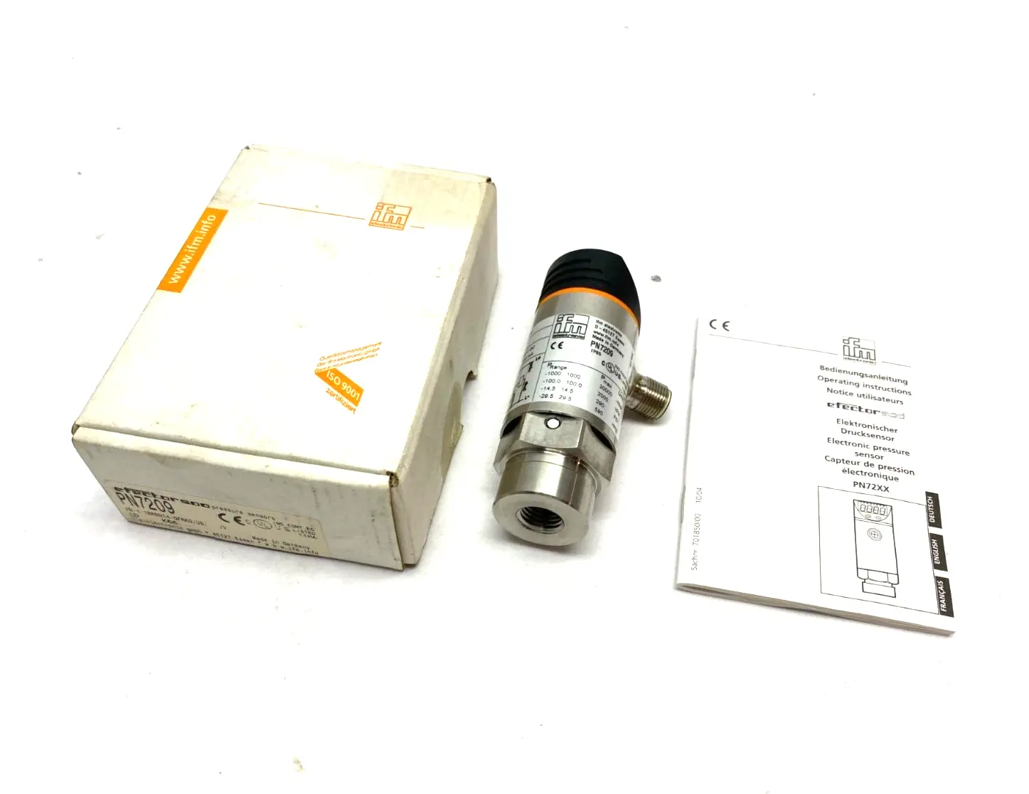 New | in-Stock Ifm Efector 500 Digital Pressure Sensor Pressure Transmitters Michigan US | Maverick Industrial Sales #1391353