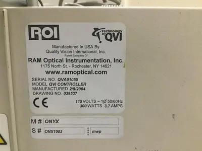 USED RAM OPTICAL ROI ONYX