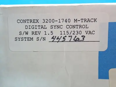NEW CONTREX FENNER MTRACK