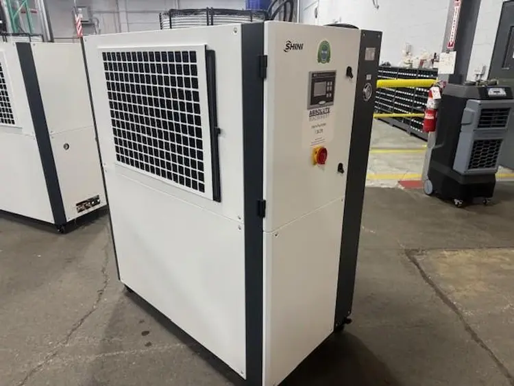 New | in-Stock 2025 SHINI SIC-15A-R2 Chillers Massachusetts US | Absolute Machinery #870359