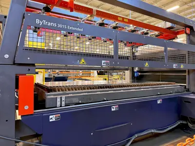 Used 2013 BYSTRONIC BYSPRINT FIBER 3015 Laser Cutters Illinois US | Machine Factory Outlet #1262831