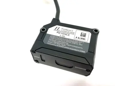 USED KEYENCE INTELLIGENT-L CMOS MULTI-FUNCTION ANALOG LASER SENSOR HEAD