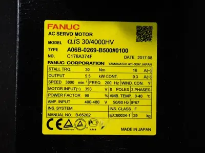 USED 2017 FANUC A06B0269B500#0100
