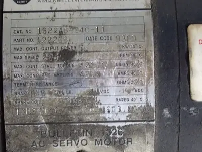 USED ALLEN BRADLEY 1326ABC4C11