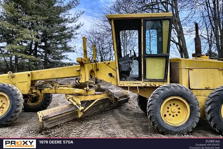 Used 1979 DEERE 570A Motor Graders Pennsylvania US | Proxy Equipment #1383604