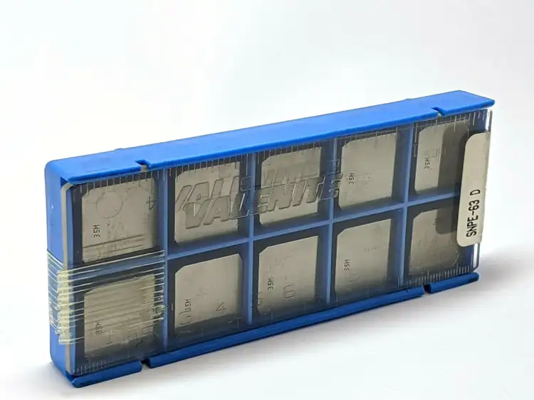 New | in-Stock VALENITE CARBIDE INSERT PACKAGE OF 10 Carbide Inserts | Maverick Industrial Sales #1106491