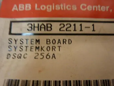 NEW ABB 3HAB2211-1/1