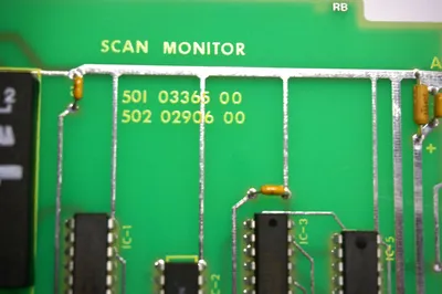 NEW GIDDINGS & LEWIS 502-02906-00 SCAN MONITOR MODULE 5020290600
