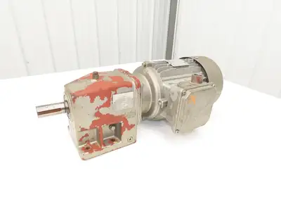 Nord SK90L/4 Inline Gearmotor 18.79 Reducer 1660/88rpm 1.5kw 230/460V 3PH