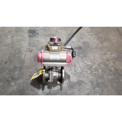 2" Stainless Steel Ball Valve - Flanged Split Body