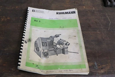 USED 2000 Kuhlmann SU2, 2000,MADE IN GERMANY, SINGLE LIP PANTOGRINDER