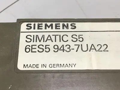 USED SIEMENS 6ES5 943-7UA22