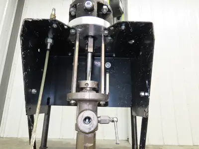ARO 67120-P43 Pneumatic Extrusion Pump 6549 PSI 5 Gal Pail Lifter Unloader Cart