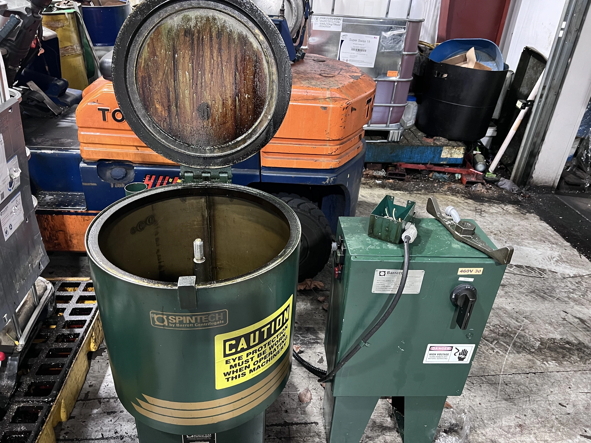 USED BARRETT SPINTECH UNK