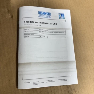 NEW Renner RTL-PP-18/500-3,0/3-IE2-400