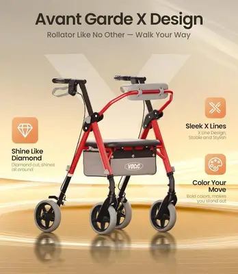 Vocic Z11 Rollator Walker