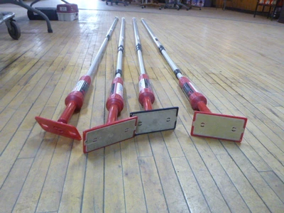 4 Zip Wall Poles